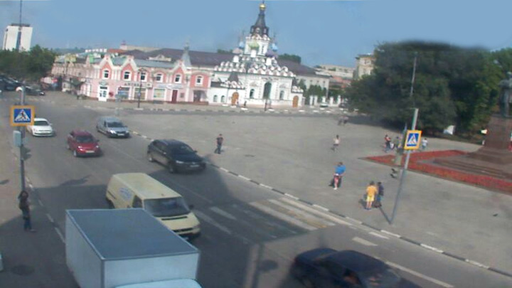 Онлайн веб-камера на перекрёстке Кирова/Радищева (Саратов, Россия)